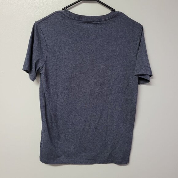 Old Navy Captain America Shield Tee Shirt Boys XL 14 16 Blue Gray School Hero - Picture 2 of 5
